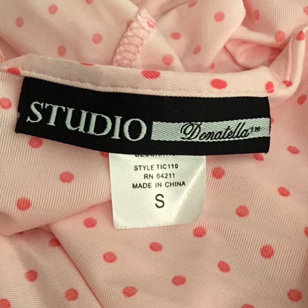 PINK POLKA DOT NIGHTGOWN & ROBE - Picture 8 of 9